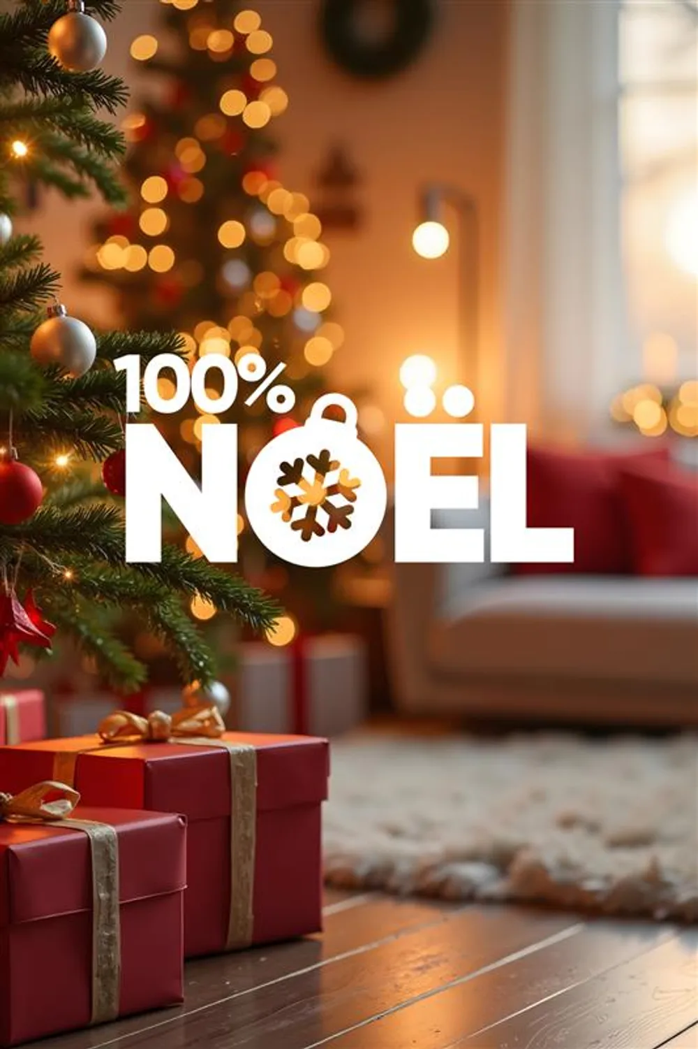 Affiche de bel RTL 100% Noël