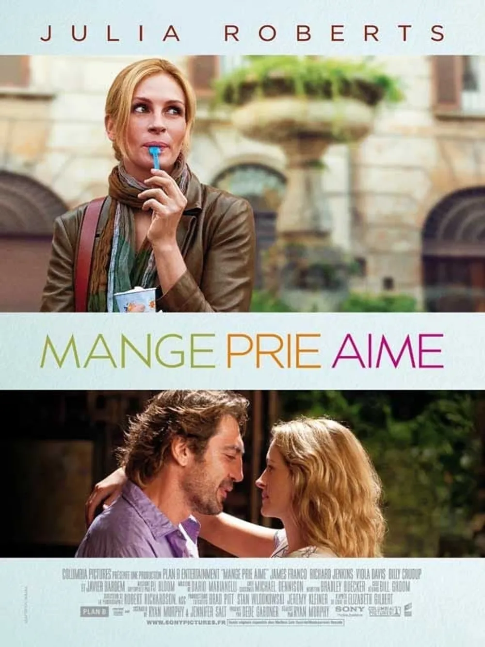 Affiche de Mange, prie, aime