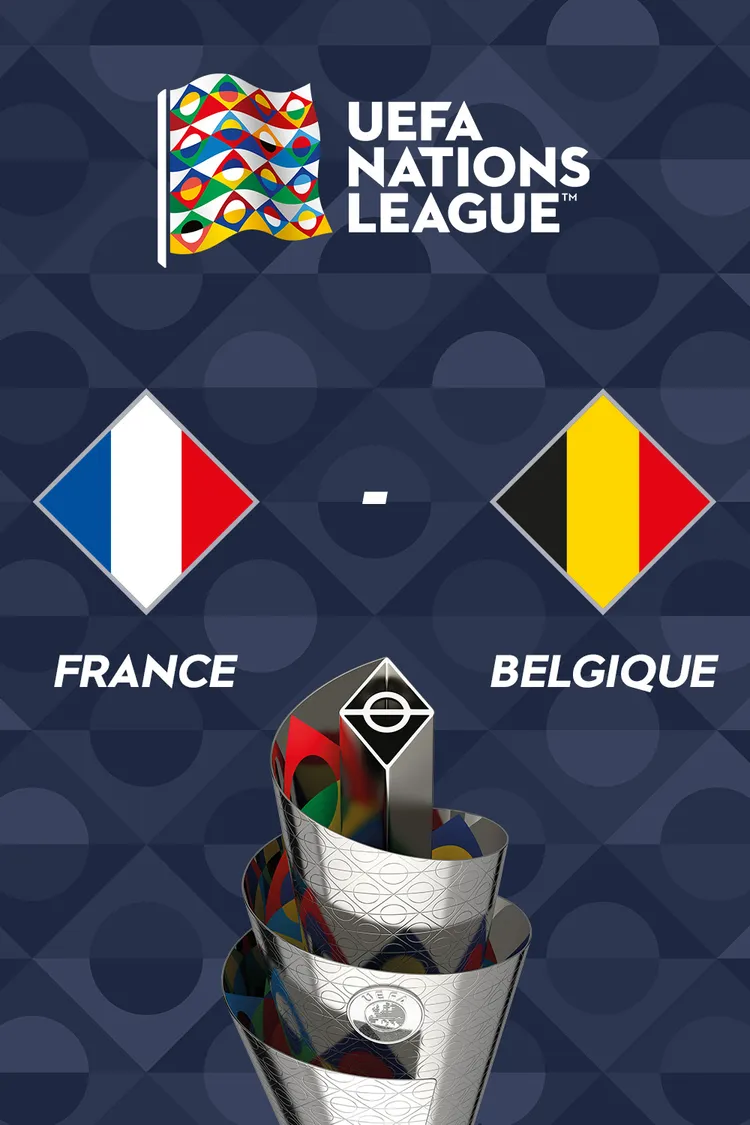 Affiche de Nations League France/Belgique