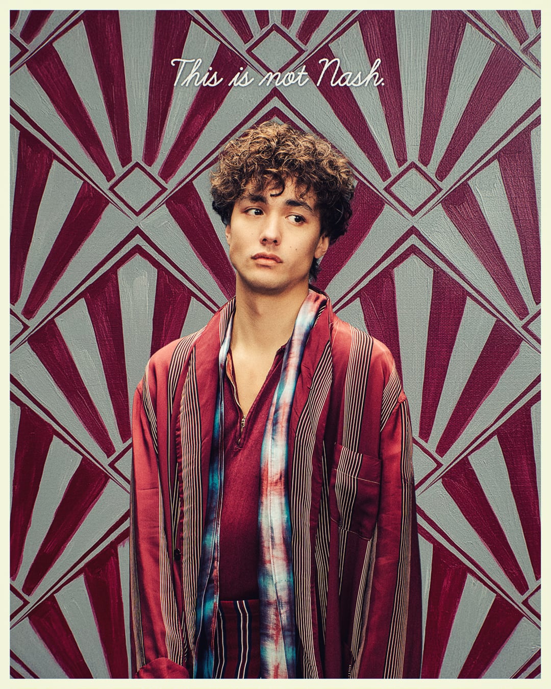 Candidat photo dans un cadre médiéval