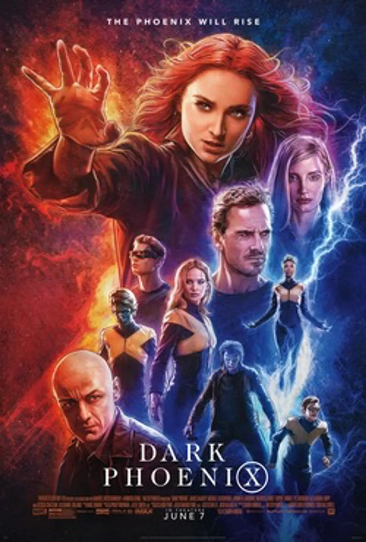 Affiche de X-Men, dark Phoenix