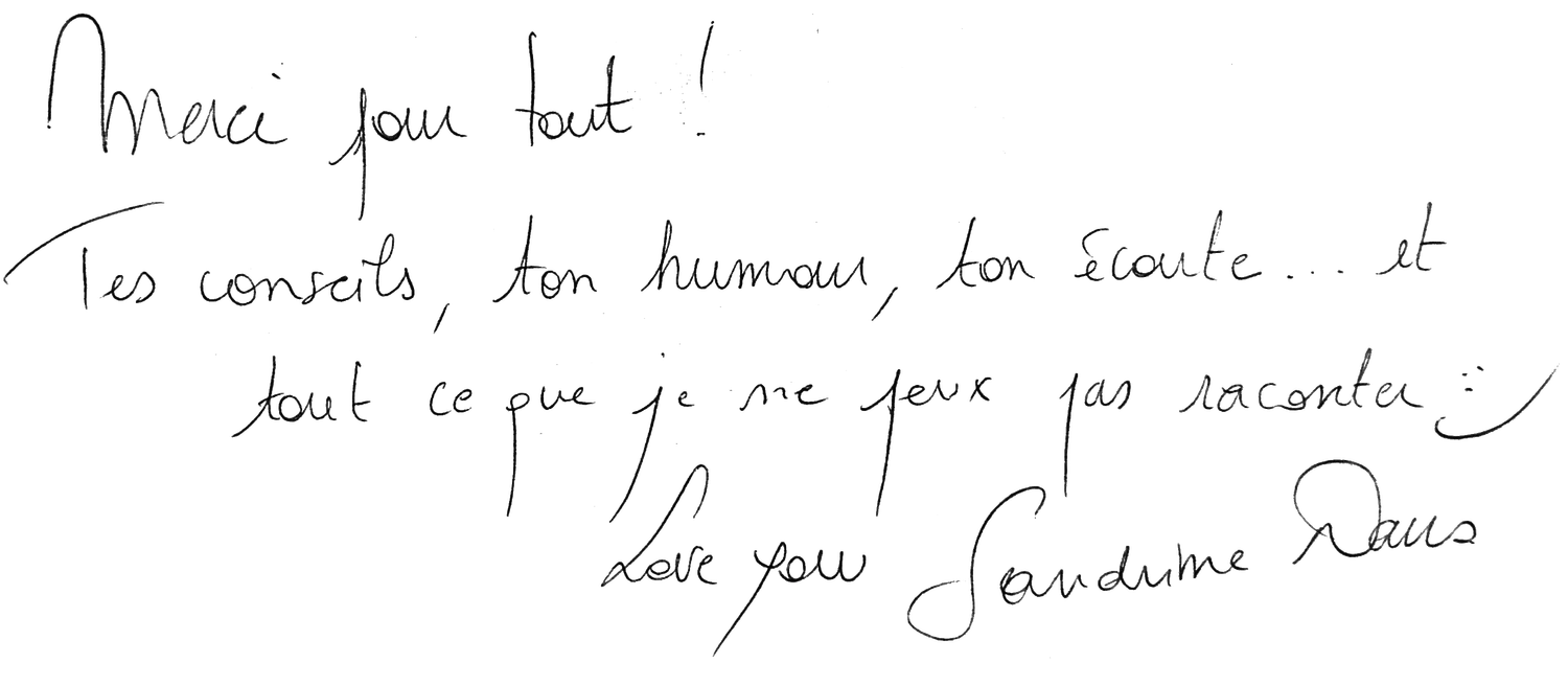 signature de sandrine