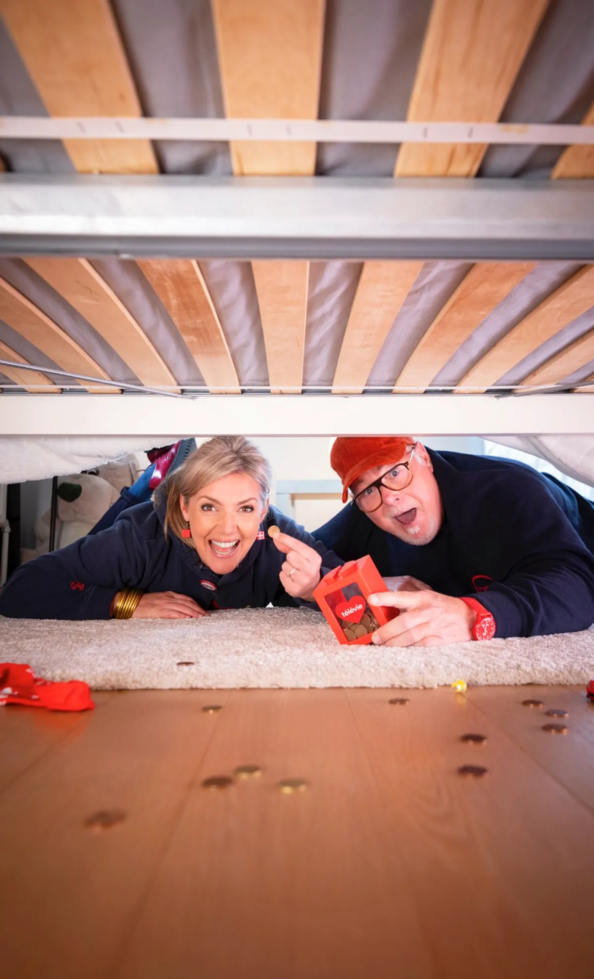 Affiche de L'Opération Pièces Rouges de bel RTL