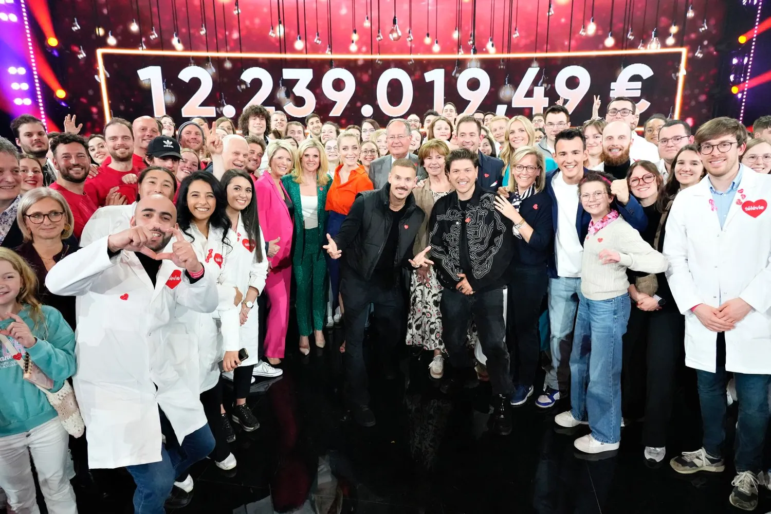 Photo de groupe du Télévie 2024