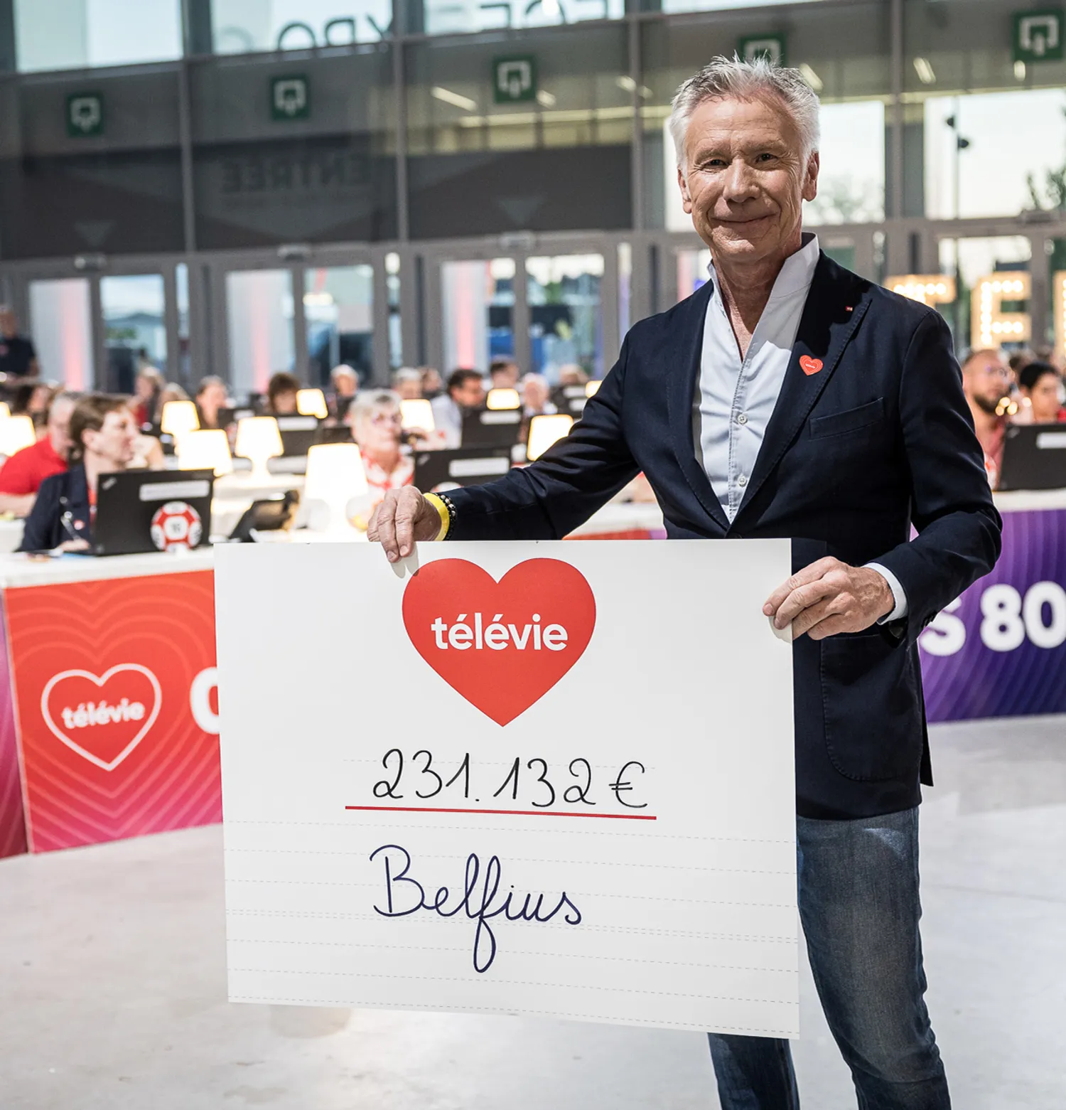 Photo de groupe du Télévie 2024