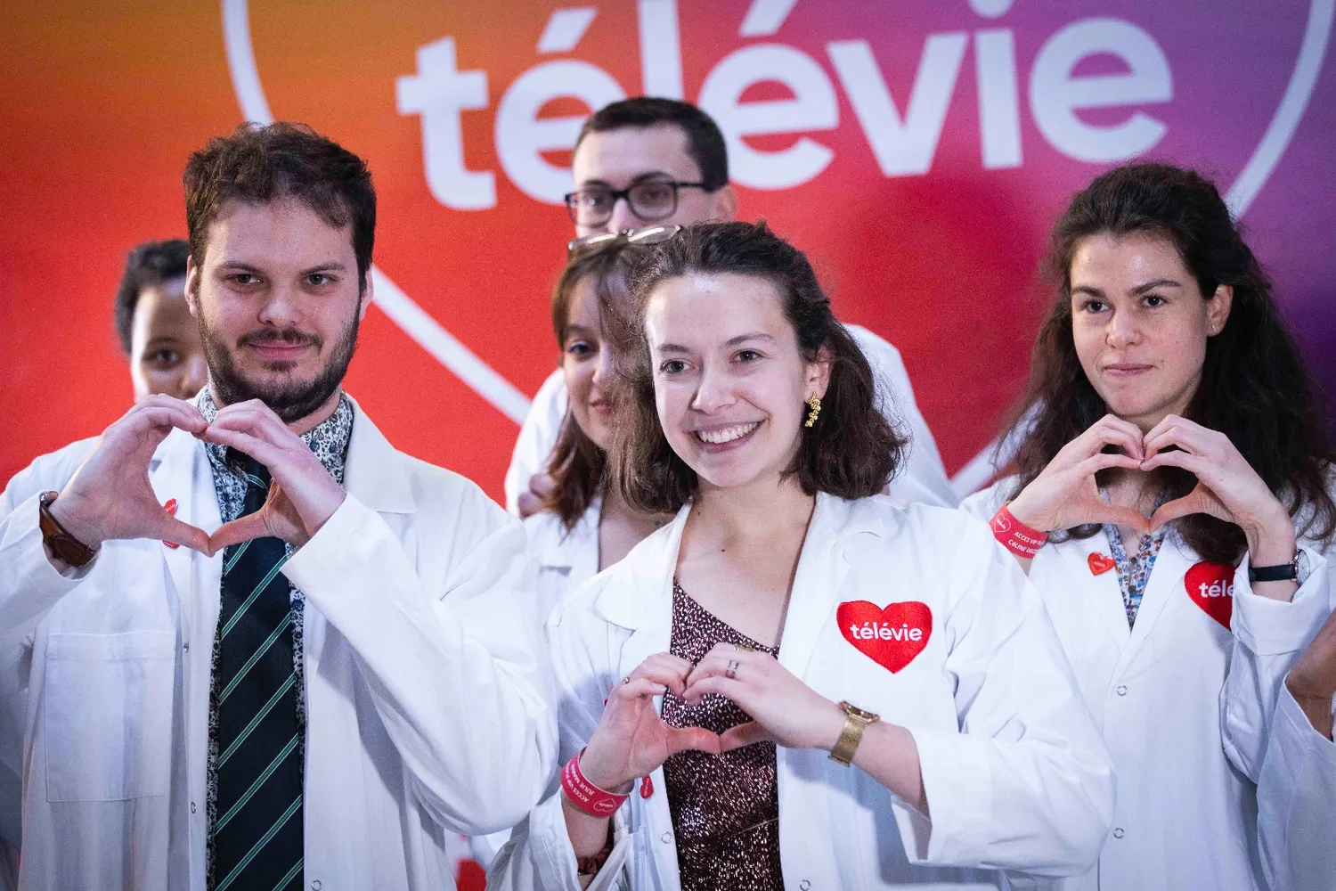 Photo de groupe du Télévie 2024