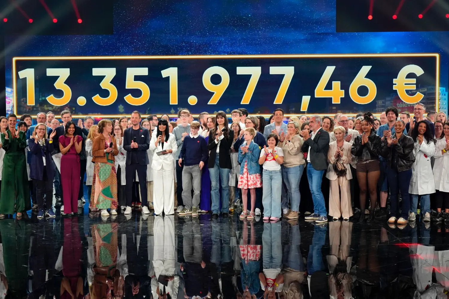 Photo de groupe du Télévie 2024