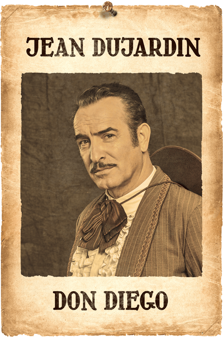 Candidat photo dans un cadre médiéval