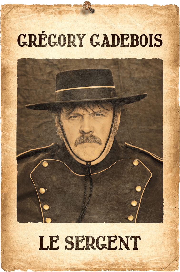 Candidat photo dans un cadre médiéval